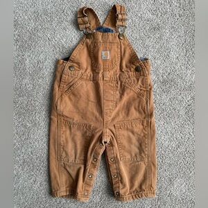 Carhartt Toddler Canvas Bib Flannel
Lined Overalls
